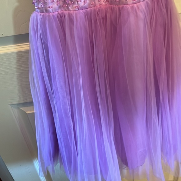 Purple beaded and Tulle party dress. Worn once. - Picture 2 of 7